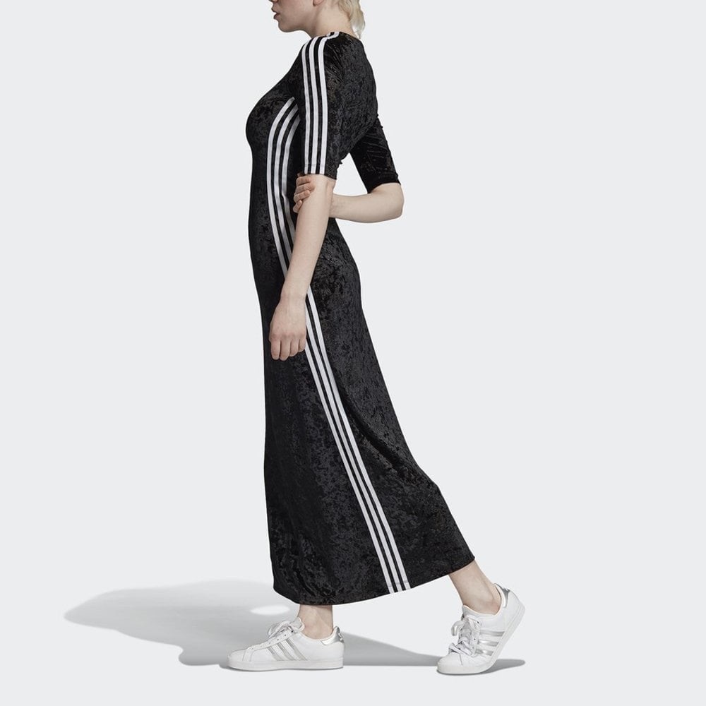 Adidas Long Velvet Dress